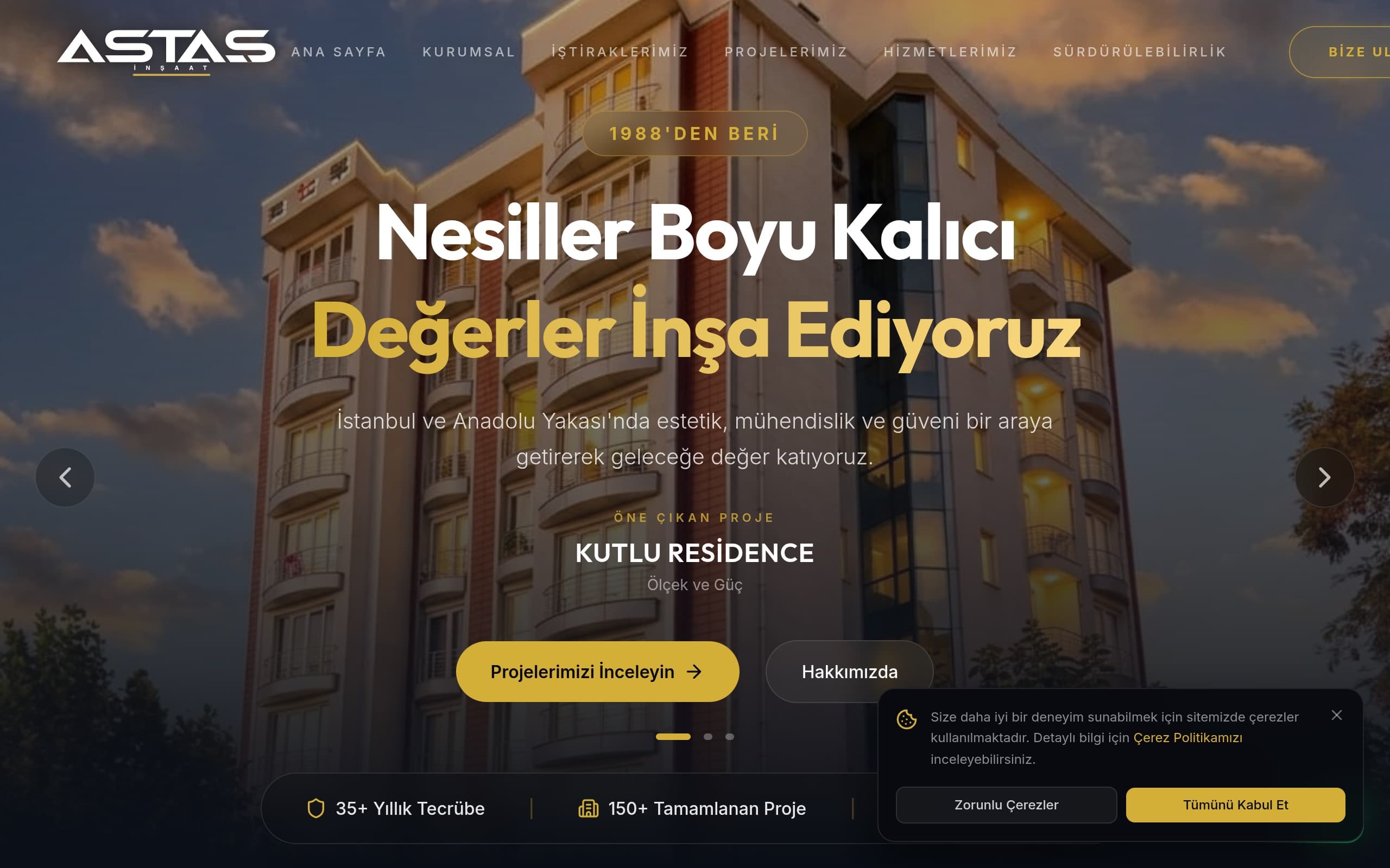 Astaş İnşaat ekran goruntusu
